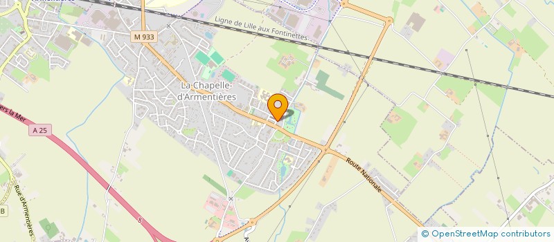 localisation de l'entreprise TSIBEYA  LA CHAPELLE-D'ARMENTIERES