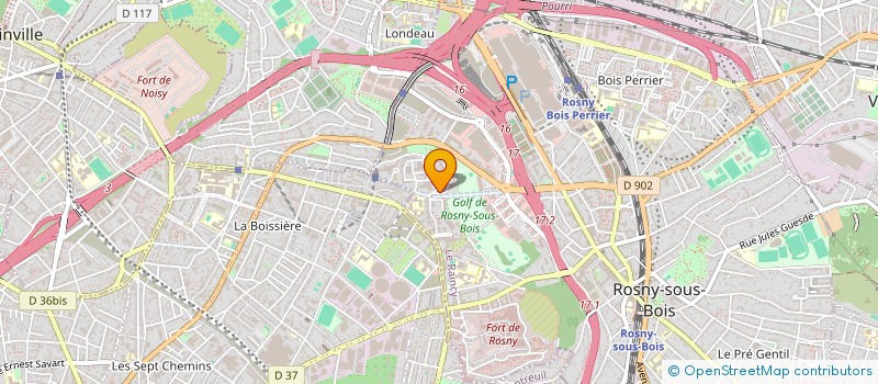 localisation de l'entreprise TSIDJE LIVE à ROSNY-SOUS-BOIS