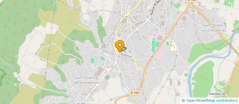 localisation de l'entreprise TSIKLAURI à AUBENAS