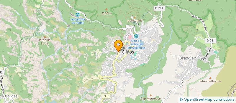 localisation de l'entreprise TSILAOSA TRANSPORTS à CILAOS
