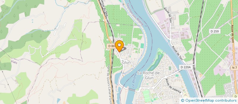 localisation de l'entreprise TSIM MUAJ  GLUN