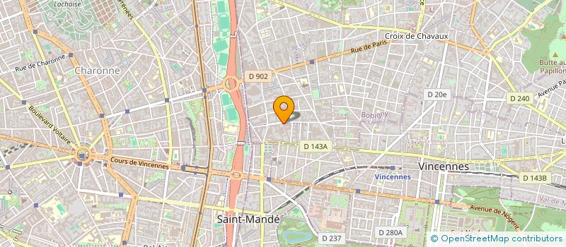 localisation de l'entreprise TSJ  MONTREUIL