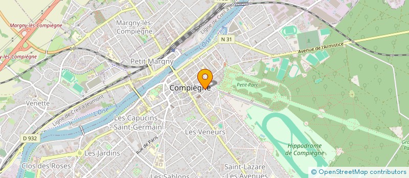 localisation de l'entreprise TSJ RESTAURATION  COMPIEGNE