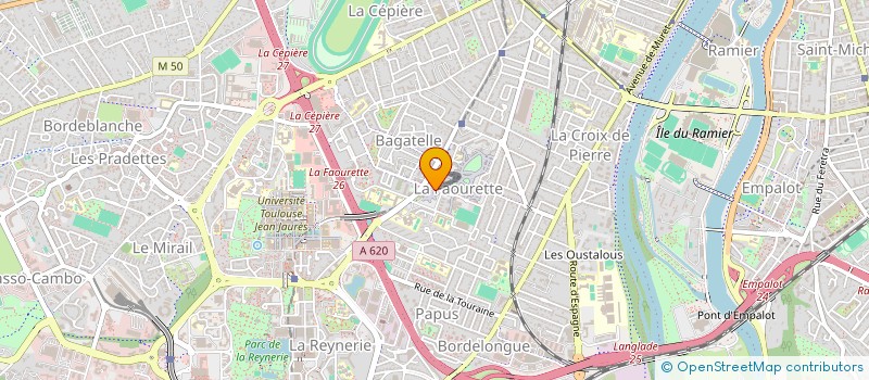 localisation de l'entreprise TSK à TOULOUSE