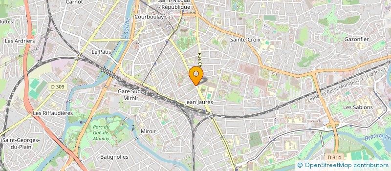 localisation de l'entreprise TSK 61  LE MANS