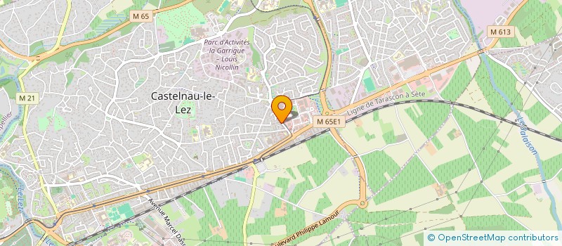 localisation de l'entreprise TSK à CASTELNAU-LE-LEZ
