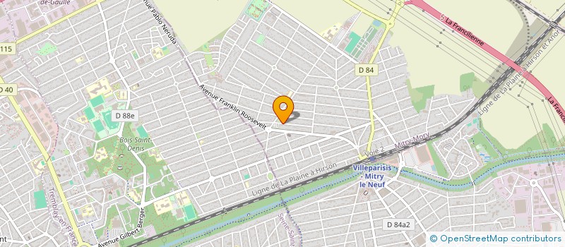 localisation de l'entreprise TSK PRESTIGE  MITRY-MORY