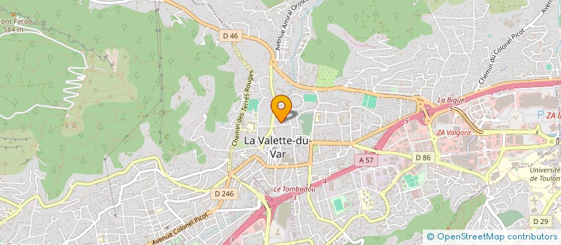 localisation de l'entreprise TSK PROPRETE à LA VALETTE-DU-VAR