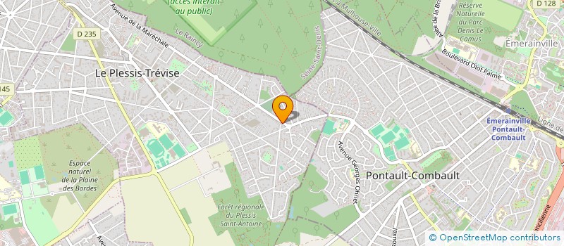 localisation de l'entreprise TSKR INVESTISSEMENTS à LE PLESSIS-TREVISE