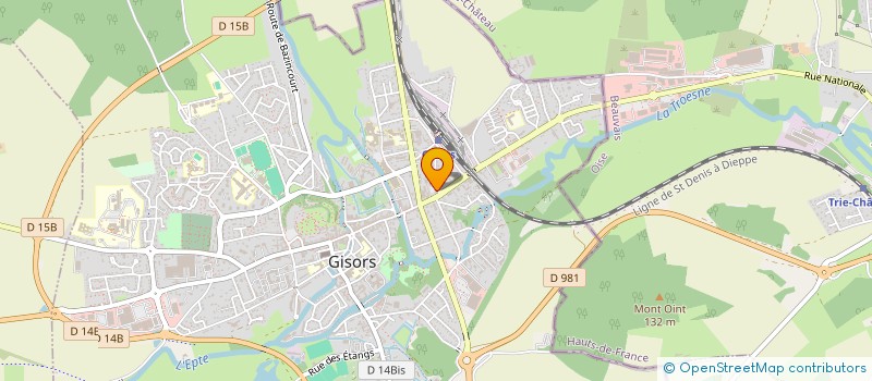 localisation de l'entreprise TSL à GISORS