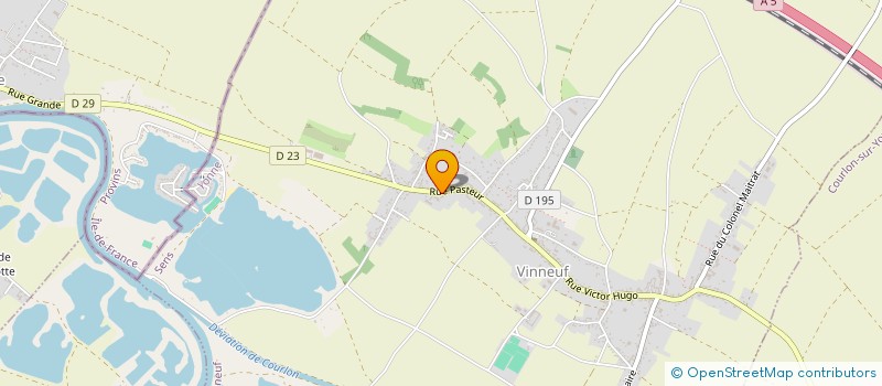 localisation de l'entreprise TSL  VINNEUF