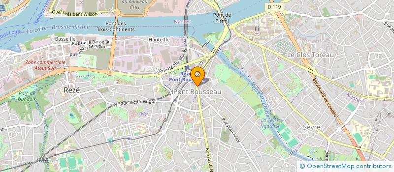 localisation de l'entreprise TSL EXPRESS à REZE