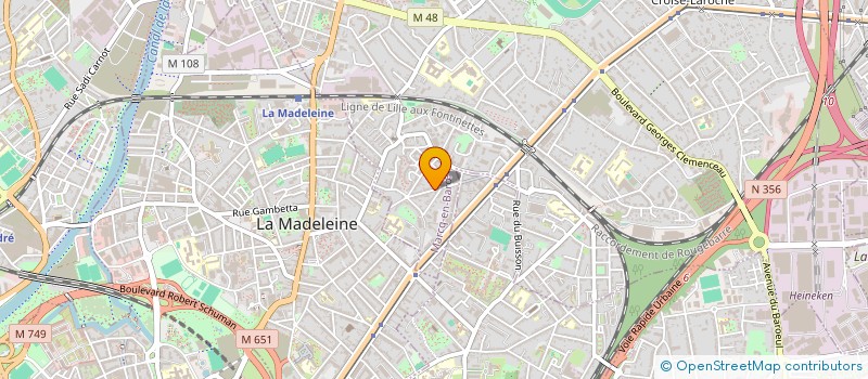 localisation de l'entreprise TSL IMMO à MARCQ-EN-BARŒUL