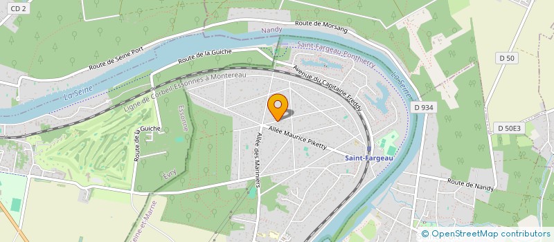 localisation de l'entreprise TSL IMMO  SAINT-FARGEAU-PONTHIERRY