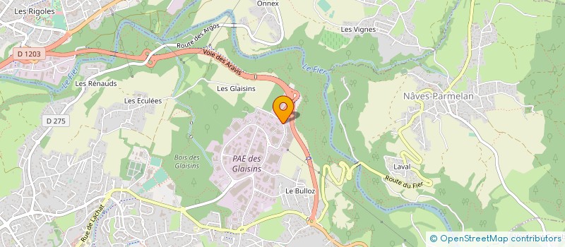 localisation de l'entreprise TSL SPORT EQUIPMENT à ANNECY