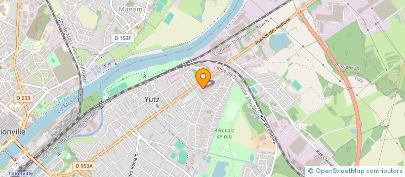 localisation de l'entreprise TSM 57  YUTZ