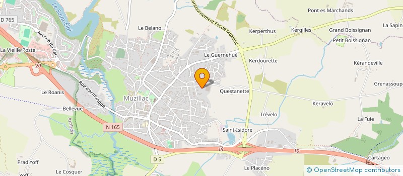 localisation de l'entreprise TSM à MUZILLAC