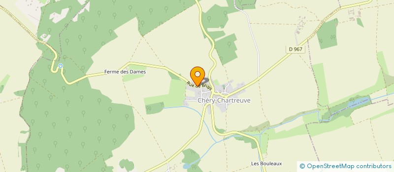 localisation de l'entreprise TSM à CHERY-CHARTREUVE