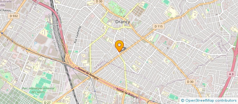 localisation de l'entreprise TSM à DRANCY