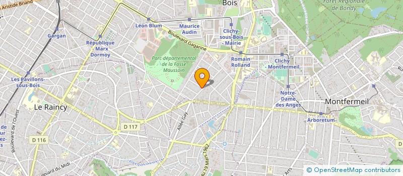 localisation de l'entreprise TSM ALU à CLICHY-SOUS-BOIS