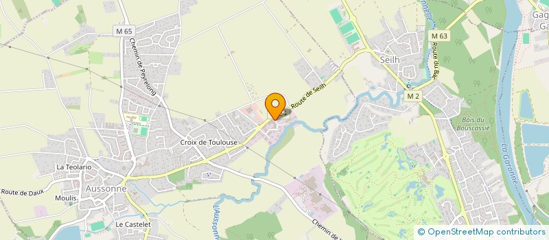 localisation de l'entreprise TSM CONCEPT à AUSSONNE