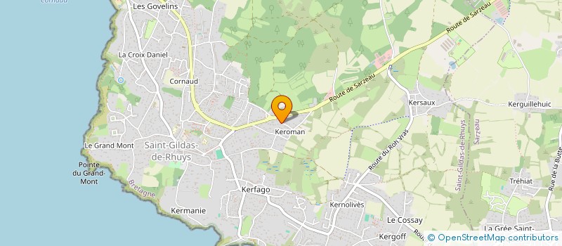 localisation de l'entreprise TSM TASCON SERVICES MULTIPLES  SAINT-GILDAS-DE-RHUYS