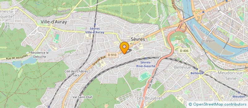 localisation de l'entreprise TSM THE SALES MACHINE à SEVRES