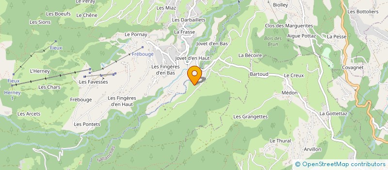localisation de l'entreprise TSMT à SALLANCHES
