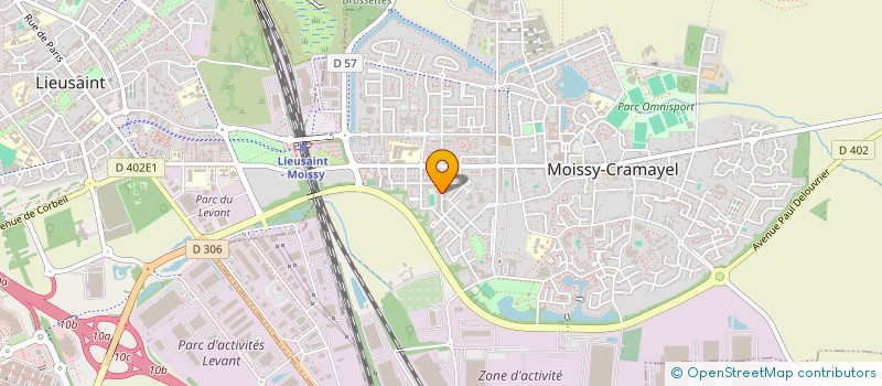 localisation de l'entreprise TSN TRANSPORTS à MOISSY-CRAMAYEL