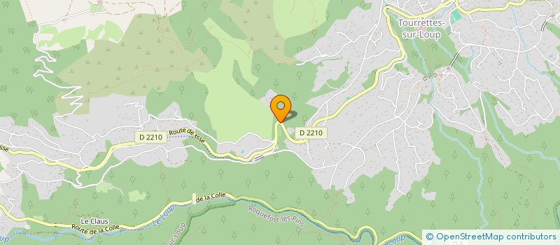 localisation de l'entreprise TSNO  TOURRETTES-SUR-LOUP