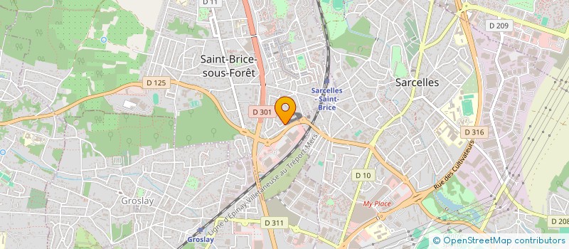 localisation de l'entreprise TSOAR à SAINT-BRICE-SOUS-FORET