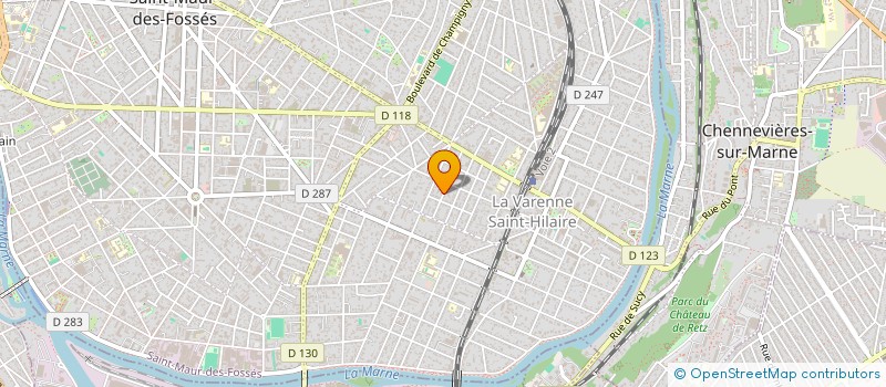 localisation de l'entreprise TSOHAR HABITAT  SAINT-MAUR-DES-FOSSES