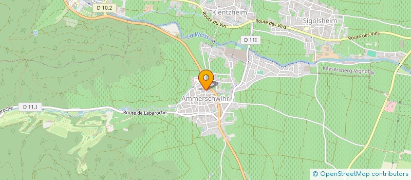 localisation de l'entreprise TSOM  AMMERSCHWIHR