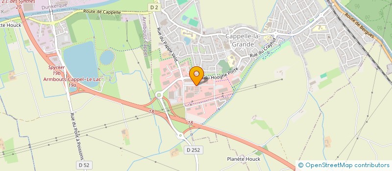 localisation de l'entreprise TSP  CAPPELLE-LA-GRANDE