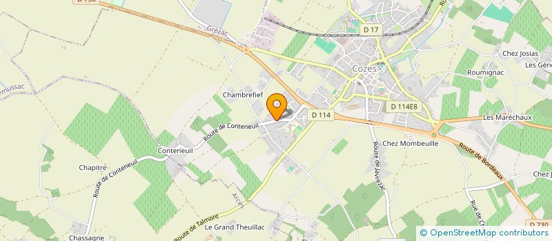 localisation de l'entreprise TSP IMMOBILIER à COGOLIN
