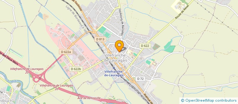 localisation de l'entreprise TSP TOULOUSE à VILLEFRANCHE-DE-LAURAGAIS