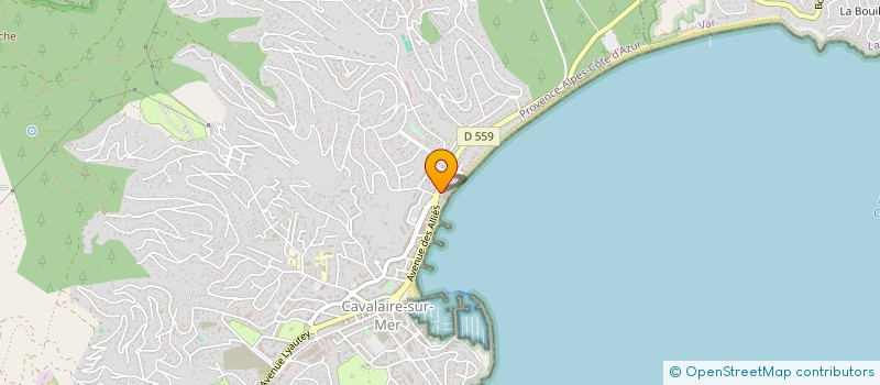 localisation de l'entreprise TSPC à CAVALAIRE-SUR-MER