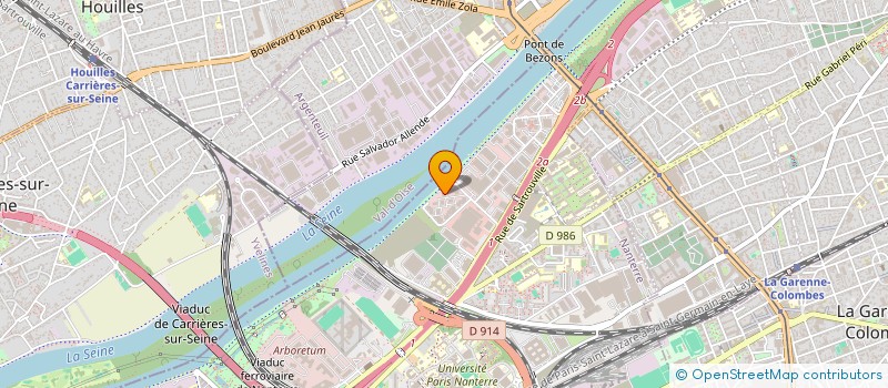 localisation de l'entreprise TSPVIP à NANTERRE