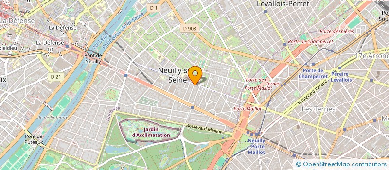 localisation de l'entreprise TSQUARE à NEUILLY-SUR-SEINE