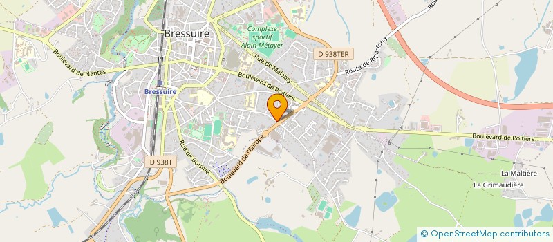 localisation de l'entreprise TSR  BRESSUIRE