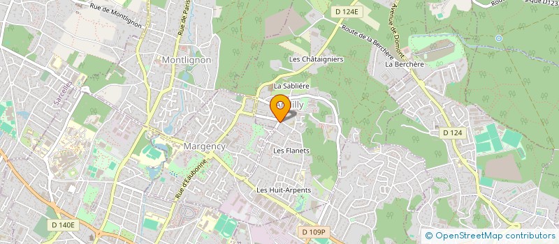 localisation de l'entreprise TSR à ANDILLY