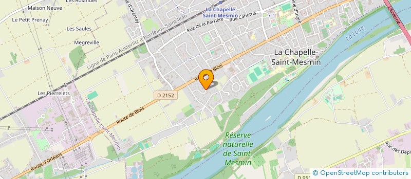 localisation de l'entreprise TSR à LA CHAPELLE-SAINT-MESMIN
