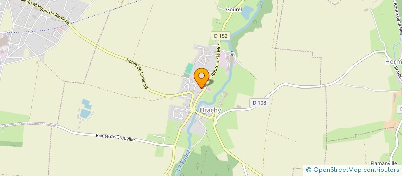 localisation de l'entreprise TSR  BRACHY