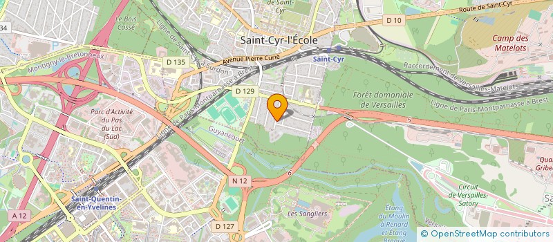 localisation de l'entreprise TSR CONSEIL à SAINT-CYR-L'ECOLE