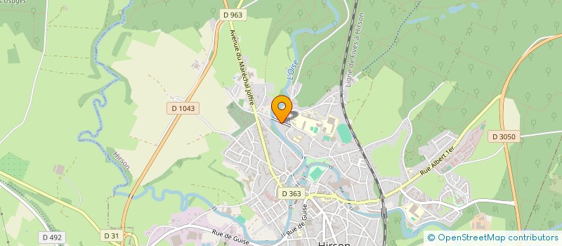 localisation de l'entreprise TSSI SERVICES à BUIRE