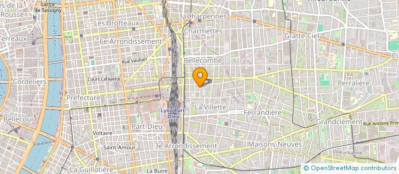 localisation de l'entreprise TST CONSULTING  LYON