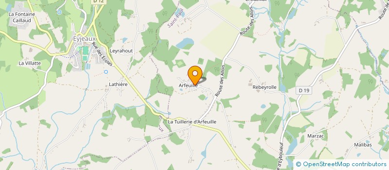 localisation de l'entreprise TST HOLDING  SAINT PAUL