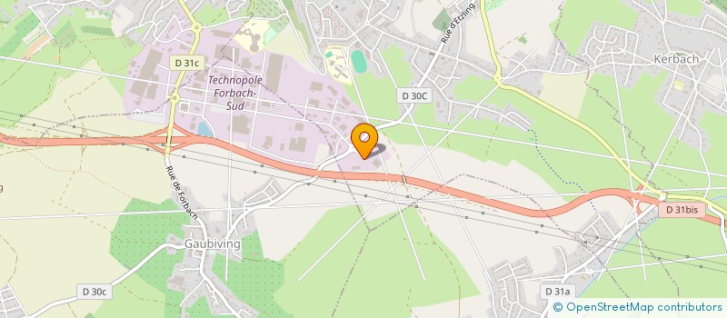 localisation de l'entreprise TST ROBOTICS  BEHREN-LES-FORBACH