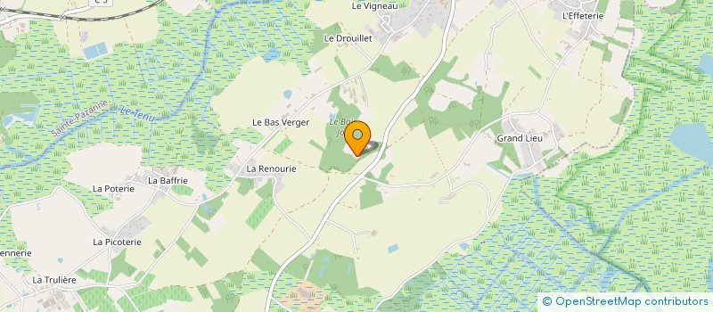 localisation de l'entreprise TST-TRONCSTRUCTIONS  SAINT-MARS-DE-COUTAIS