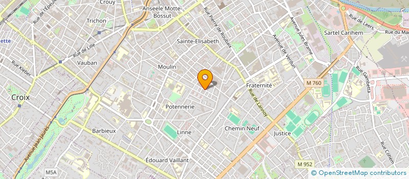 localisation de l'entreprise TSTI ELEC  WATTRELOS